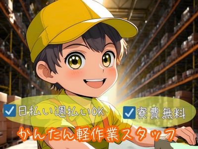 倉庫での作業管理スタッフ・JBTD