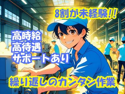 産業用ロボット製造スタッフ